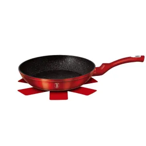 Berlinger Haus Frypan 28 cm, Metallic Line Burgundy Edition