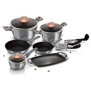 Berlinger Haus 12+2 pcs cookware set, Moonlight Edition