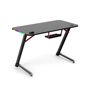 Fantech (GD511) DHybrid Gaming Desk Table - RGB LED Color Mode - Black