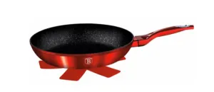 Berlinger Haus Frypan, 20 cm, Burgundy Metallic Line