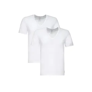 Calvin Klein Underwear 2 Pack V-Neck In White