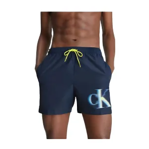 Calvin Klein Medium Drawstring Navy Swim Shorts