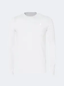 Oil And Gaz Long Sleeve T.Shirt  Men Lifestyle White Glmw05