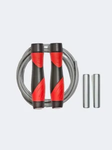 Reebok Accessories Fitness Premium Skipping Rope Red/Black/Grey