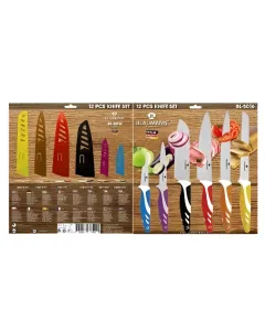 Berlinger Haus 12 pcs knife set, mix