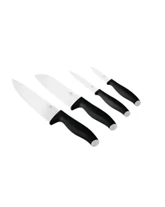 4 pcs knife set, Black Vantage Collection/Matte Black Collection/Black Silver Collection