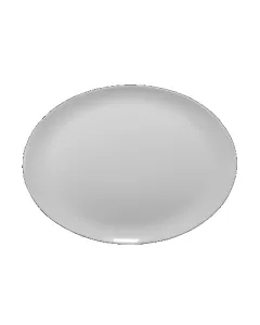 Luciano Opal Moon White 13" Oval Dish