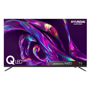 Hyundai, QLED 85 UHD WEBOS smart, A+ panel wall bracket
