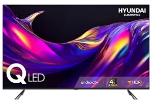 Hyundai, QLED 70 UHD WEBOS smart, A+ panel wall bracket