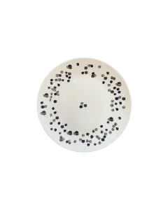 CORNUCOPIA Green Small Plate Set of 4