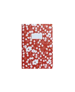CORNUCOPIA RED FLOWER Pocket Notebook