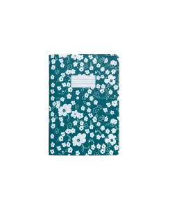 CORNUCOPIA BLACK FLOWER Pocket Notebook