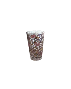 CORNUCOPIA Pink Mini Glass Cup Set of 4