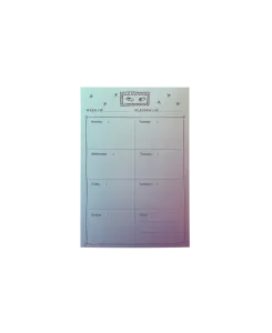 PURPLE Mini Perpetual Weekly Planner