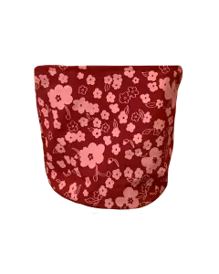 CORNUCOPIA Regular Burgundy Textile Basket