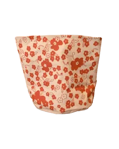 CORNUCOPIA Regular Red Textile Basket