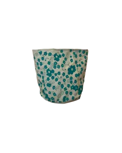 CORNUCOPIA Small Blue Textile Basket