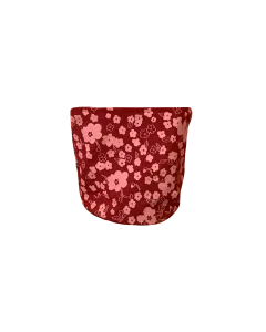 CORNUCOPIA Small Burgundy Textile Basket