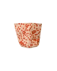 CORNUCOPIA Small Red Textile Basket