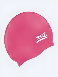 Zoggs Pline Girls Swim Cap Pink