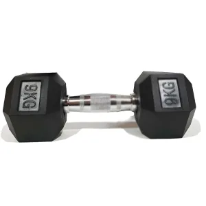 Fitness Factory 9 Kg Unisex Weights Black