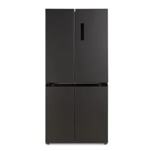 Big Chef RE-650B 4 Doors Refrigerator Black Glass