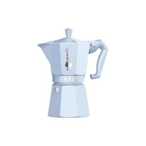 Bialetti 0009062 Moka Exclusive L. Blue 6 Cups