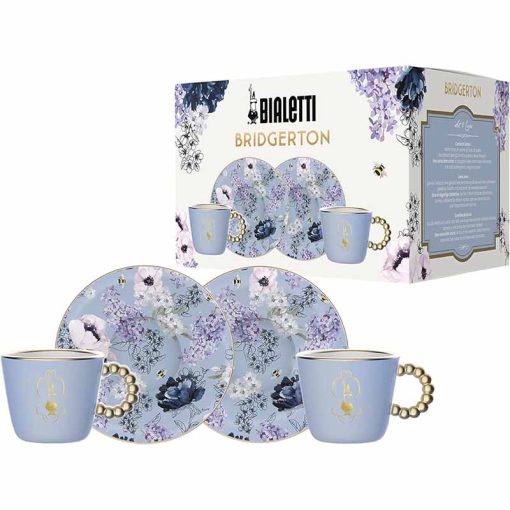 Bialetti BRID001 Set of 2 Coffee cups – Bridgerton