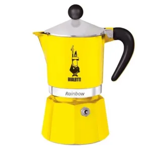 Bialetti 0004982/Np Rainbow 3 Cups Yellow
