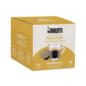 Bialetti 96080440 16 PCS Nespresso Compatible Aluminum Raffinato Capsules