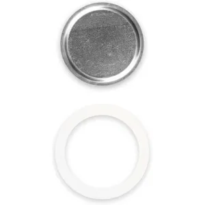 Bialetti 0800041/NP Silicone Gasket & Filter for 9-Cup Coffee Makers Aluminium