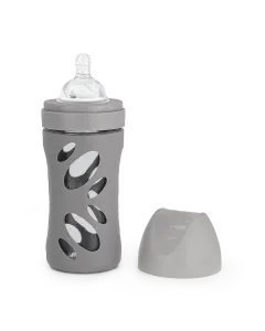 Twistshake Anti-Colic Glass Bottle 260ml Pastel Grey