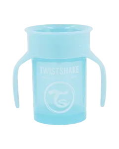 Twistshake 360 Cup 6+m Pastel Blue