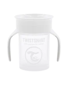 Twistshake 360 Cup 6+m White