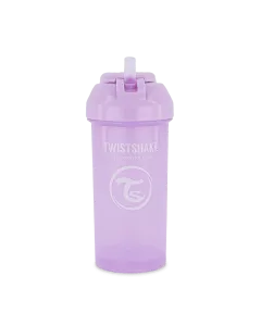 Twistshake Straw Cup 360ml 6+m Pastel Purple