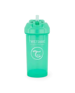 Twistshake Straw Cup 360ml 6+m Pastel Green