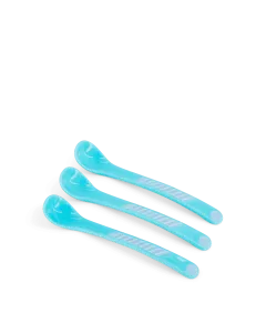 Twistshake 3x Feeding Spoon 6+m Pastel Light Blue