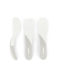 Twistshake Learn Cutlery 6+m White