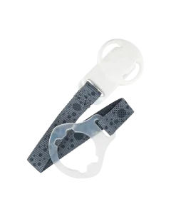 Twistshake Pacifier Clip Pastel Grey