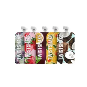 Twistshake 8x Squeeze Bag 100ml Fruit