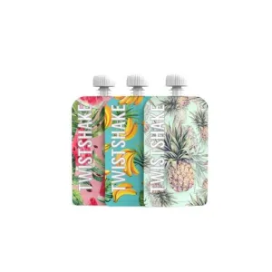 Twistshake 3x Squeeze Bag 100ml Fruit