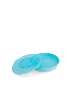 Twistshake Plate 6+m Pastel Light Blue