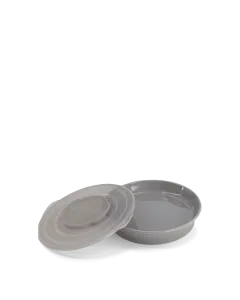 Twistshake Plate 6+m Pastel Grey