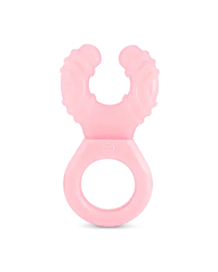 Twistshake Teether Cooler 2+m Pastel Light Pink