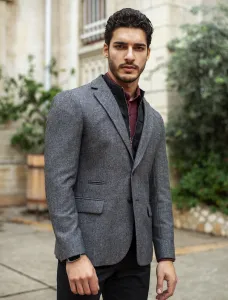 Wool Blazer With Detachable Vest