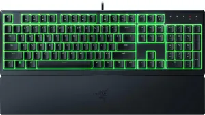 Razer (RZ03-04470100-R3M1) Ornata V3 X Low Profile Wired Gaming Keyboard - Wrist Rest - Black