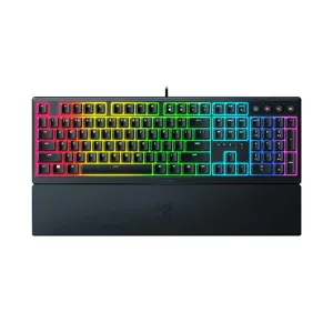 Razer (RZ03-04460100-R3M1) Ornata V3 Gaming Keyboard - Wrist Rest - Black