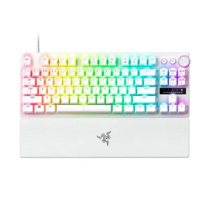 Razer (RZ03-04981700-R3M1) Huntsman V3 Pro Analog Optical Sports Wired Keyboard, RGB, USB-C - White