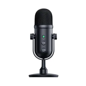 Razer (RZ19-04040100-R3M1) Seiren V2 Pro, Professional-Grade USB Mic for Streamers - Black