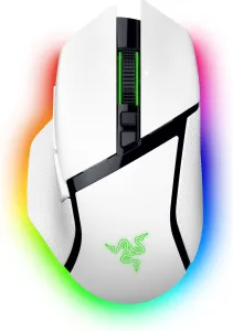 Razer (RZ01-04620200-R3G1) Basilisk V3 Pro Wireless Ergonomic Gaming Mouse, RGB - White